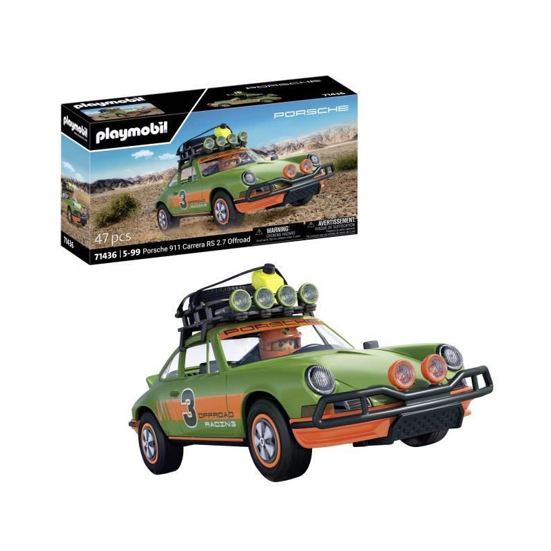 PLAYMOBIL 71436 Porsche 911 Carrera RS 2.7 Offroad Edition - Classic C