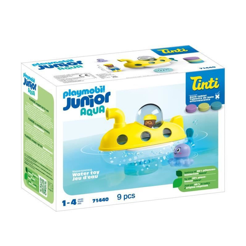 PLAYMOBIL JUNIOR - 71440 - Junior Tinti Submarine