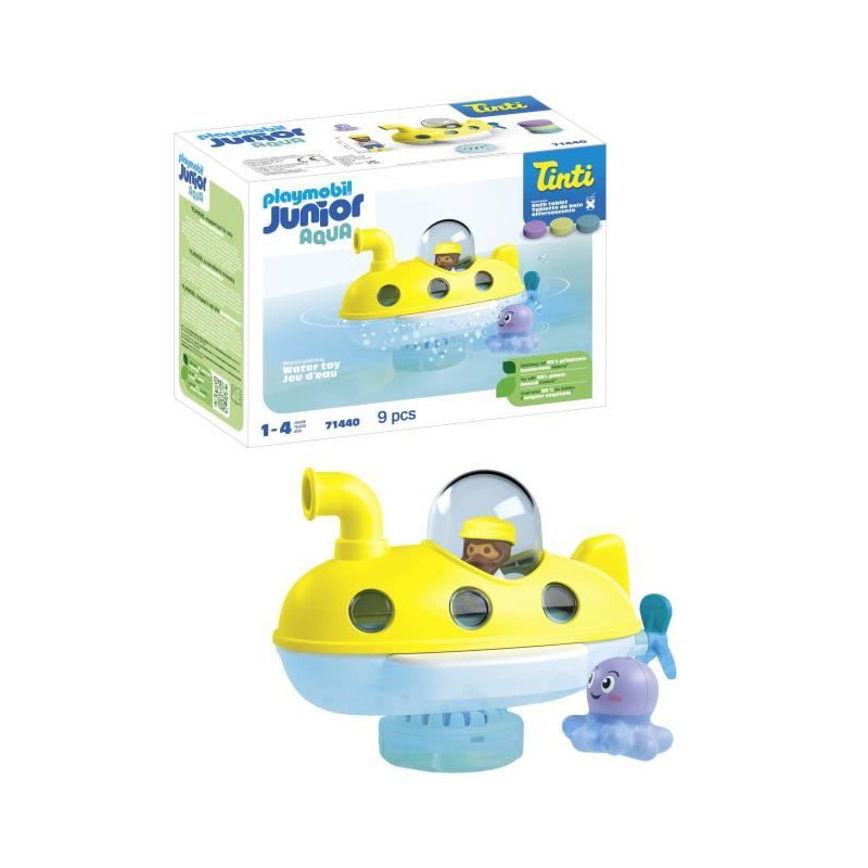 PLAYMOBIL JUNIOR - 71440 - Junior Tinti Submarine