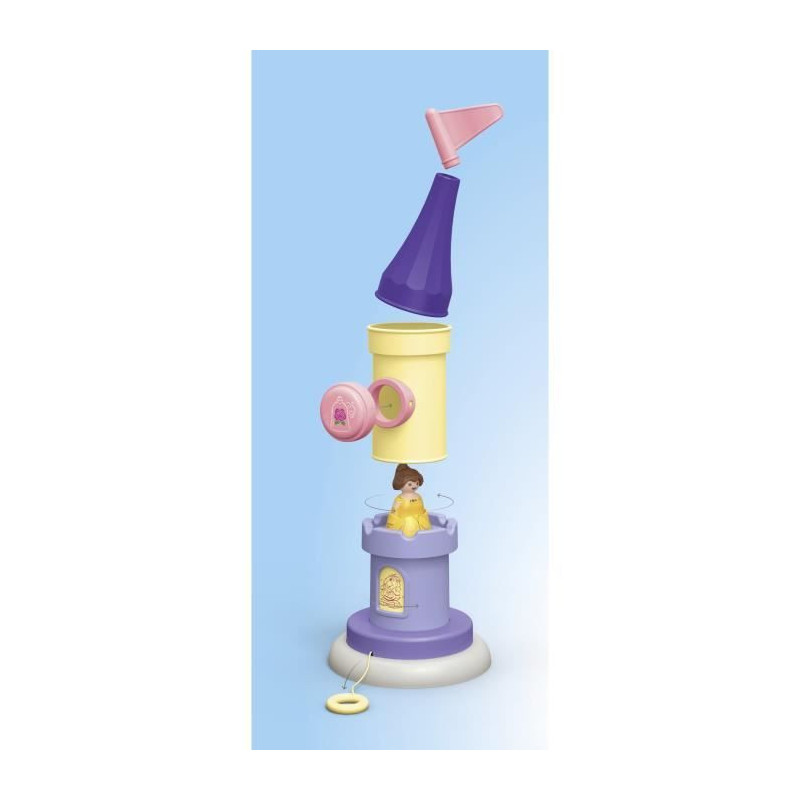 PLAYMOBIL Junior 71458 Belle, Turret with music, Disney, From 12 month