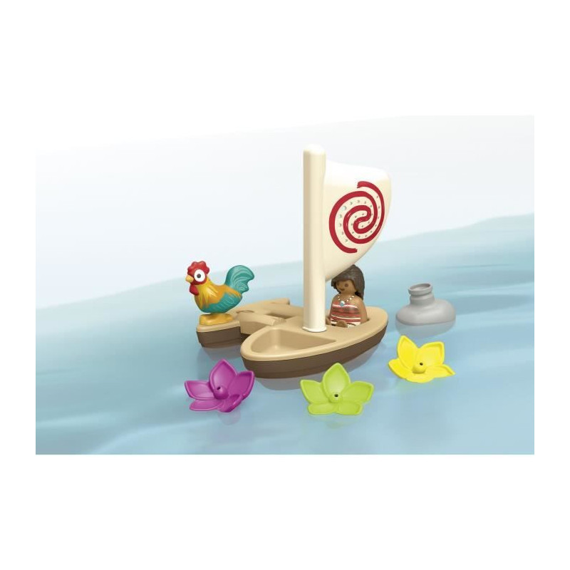 PLAYMOBIL Junior 71459 Vaiana and sailing boat, Disney, From 12 months