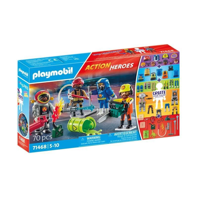 PLAYMOBIL 71468 My figures: risky jobs - with four characters from the