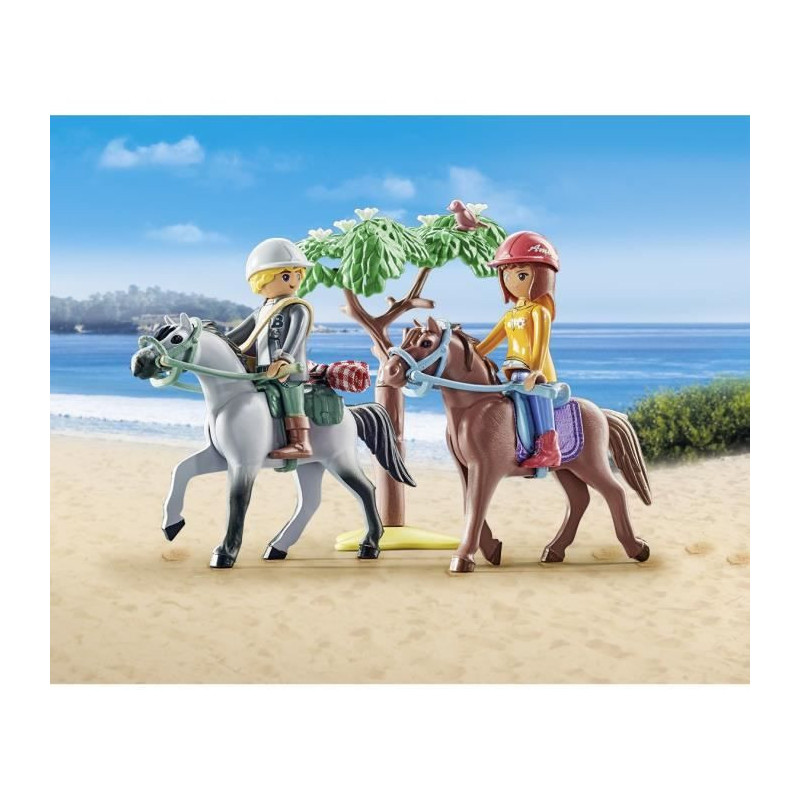 PLAYMOBIL 71470 Amélia and Ben with horses