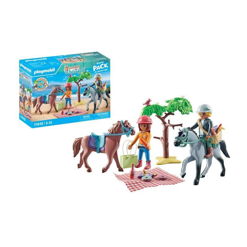 PLAYMOBIL 71470 Amélia and Ben with horses