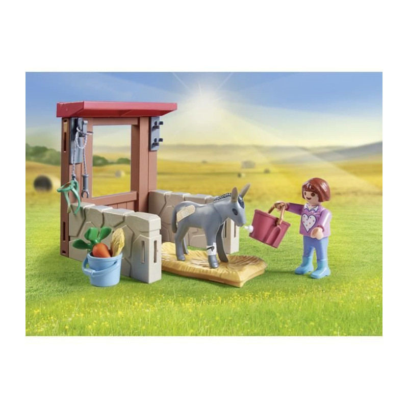 PLAYMOBIL 71471 Veterinarian with farm animals