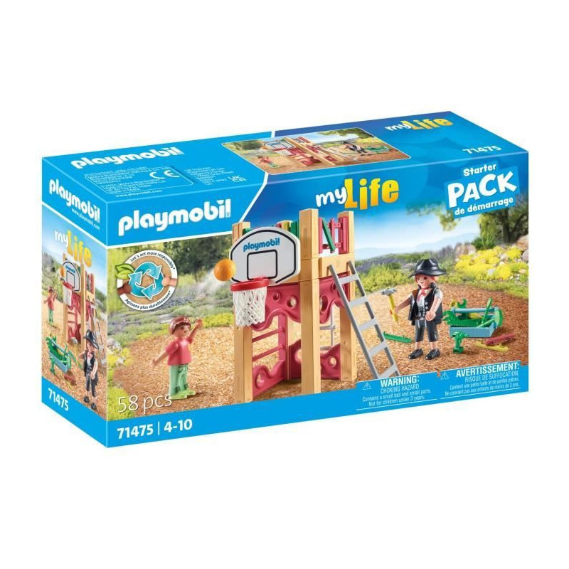 PLAYMOBIL 71475 Carpenter with play turret