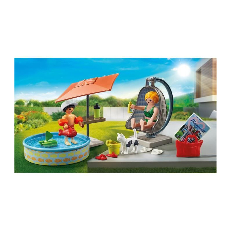 PLAYMOBIL 71476 Mom and child with hanging chair