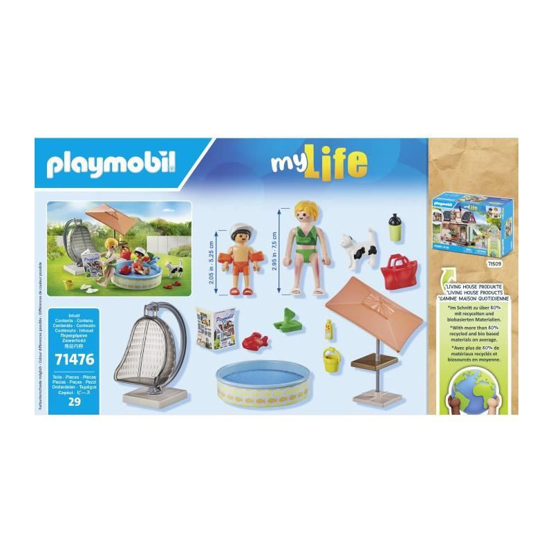 PLAYMOBIL 71476 Mom and child with hanging chair
