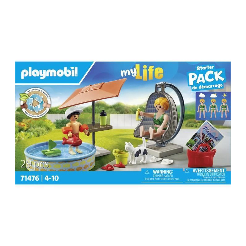 PLAYMOBIL 71476 Mom and child with hanging chair