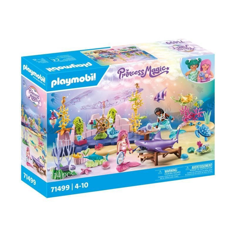 PLAYMOBIL 71499 Mermaid Pet Care Center