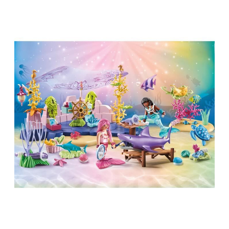 PLAYMOBIL 71499 Mermaid Pet Care Center