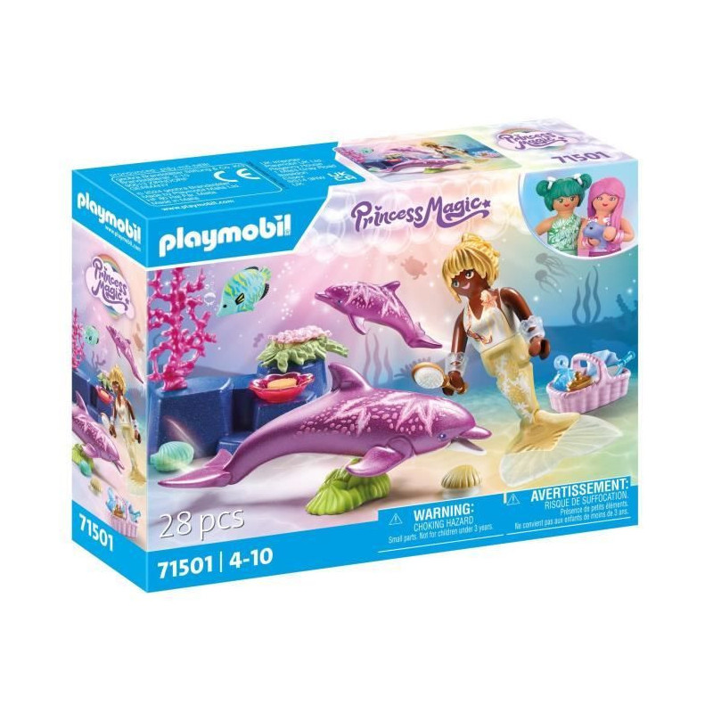 PLAYMOBIL 71501 Mermaid with dolphins