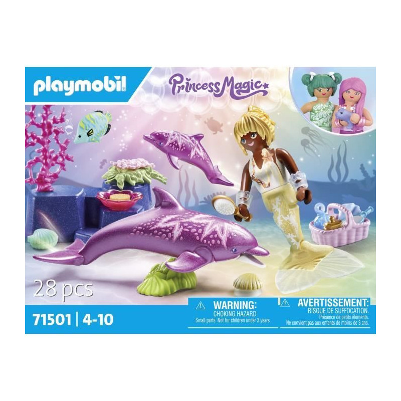 PLAYMOBIL 71501 Mermaid with dolphins