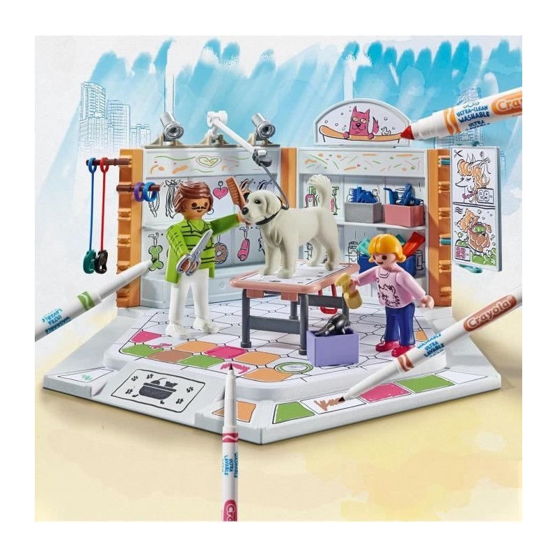 PLAYMOBIL Color 71514 Grooming Salon