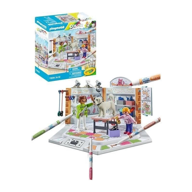 PLAYMOBIL Color 71514 Grooming Salon