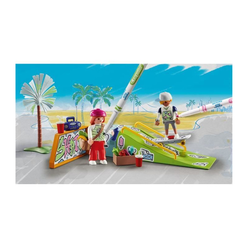 PLAYMOBIL - 71515 - Skaters with ramp