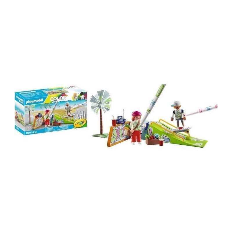 PLAYMOBIL - 71515 - Skaters with ramp