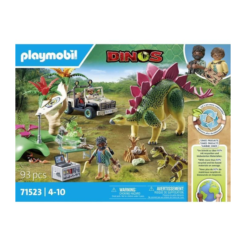PLAYMOBIL 71523 Dinosaur Explorers Camp