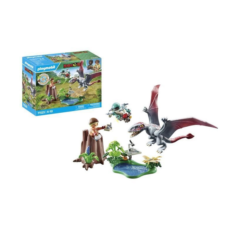 PLAYMOBIL 71525 Observation Drone with Dimorphodon