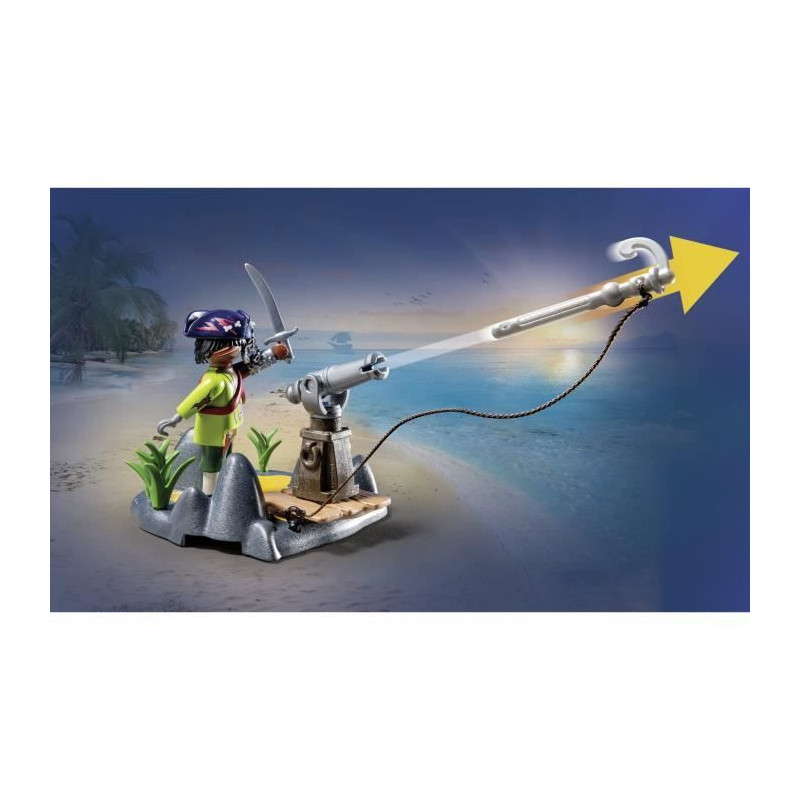 PLAYMOBIL 71532 Pirate and Giant Crab - The Pirates