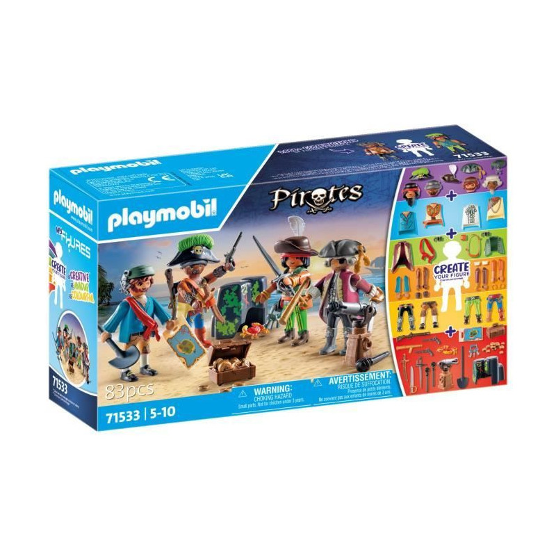 PLAYMOBIL 71533 My Figures: Pirates