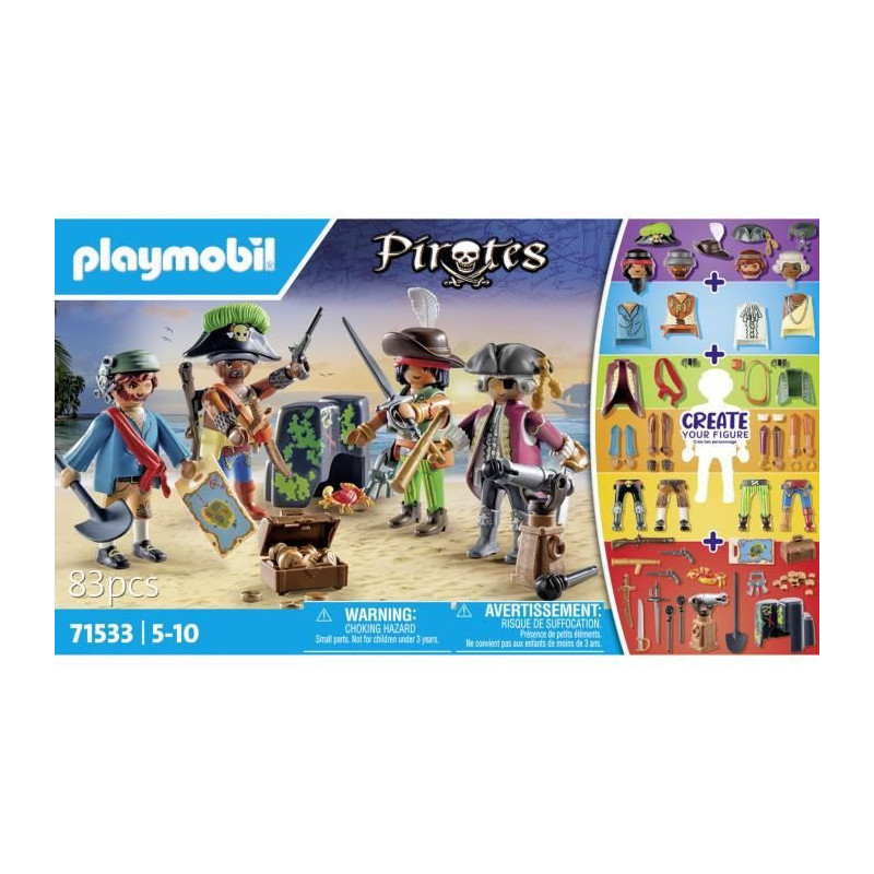 PLAYMOBIL 71533 My Figures: Pirates