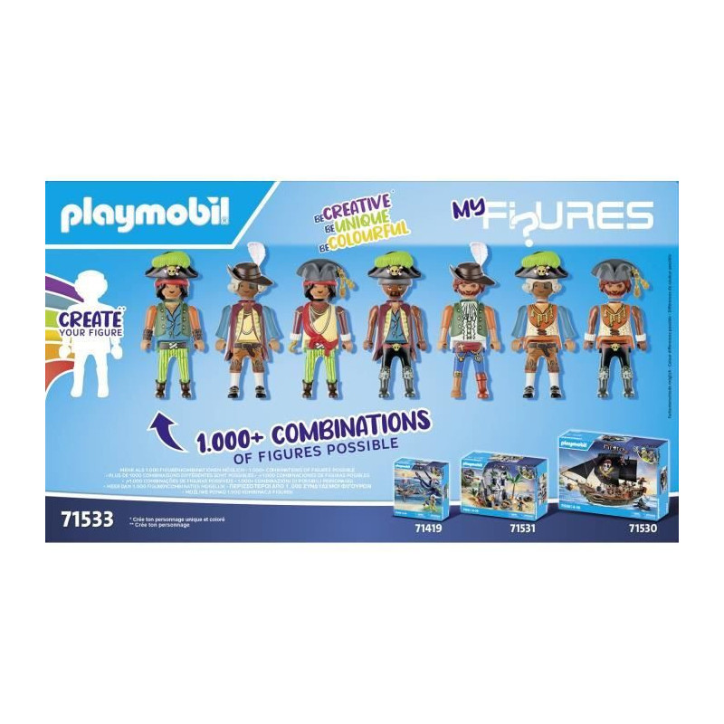 PLAYMOBIL 71533 My Figures: Pirates