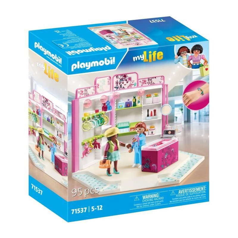 PLAYMOBIL 71537 Accessories Shop, My Life, 95 pieces, Ages 5 and up