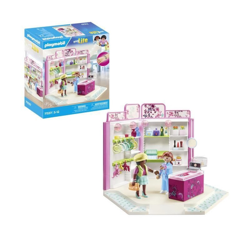 PLAYMOBIL 71537 Accessories Shop, My Life, 95 pieces, Ages 5 and up