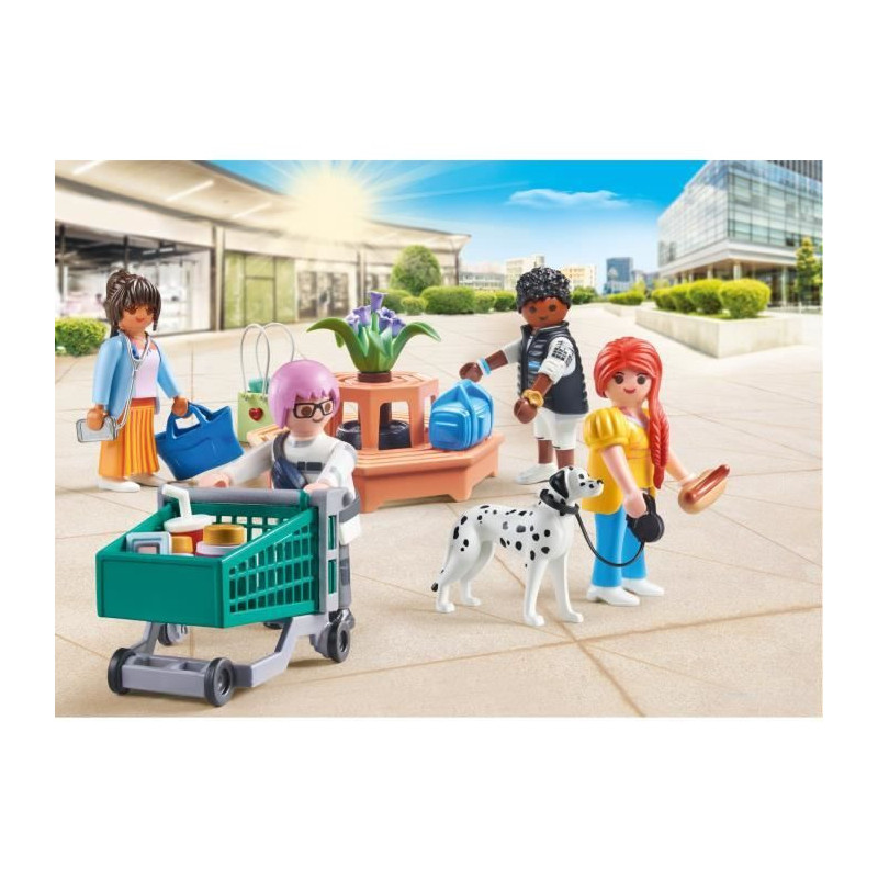 PLAYMOBIL 71541 My Figures Shopping, My Life, 80 pieces, Ages 5 and up