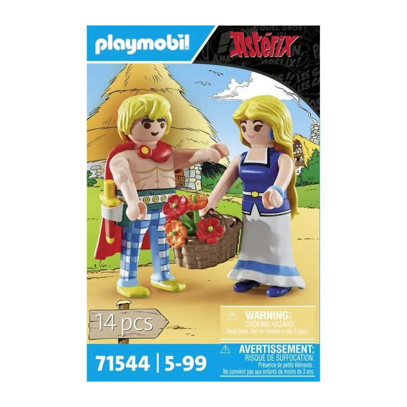 PLAYMOBIL 71544 Asterix: Tragicomix and Falbala