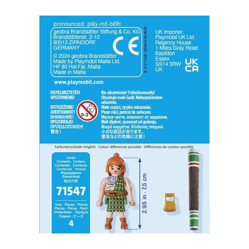 PLAYMOBIL 71547 Asterix: Mac Oloch