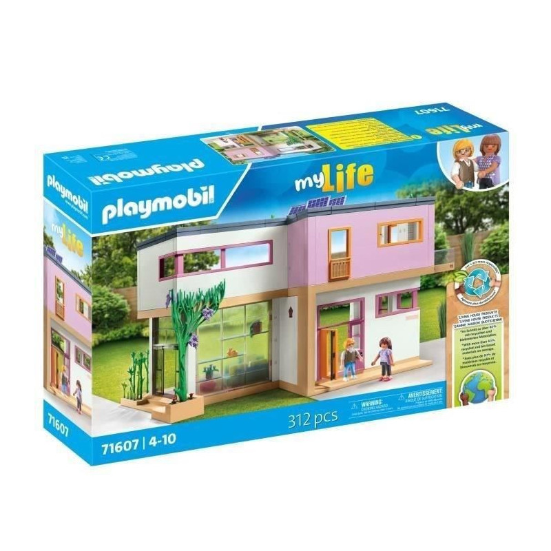 PLAYMOBIL 71607 Architect's House, My Life, 326 pieces, Ages 4 and up