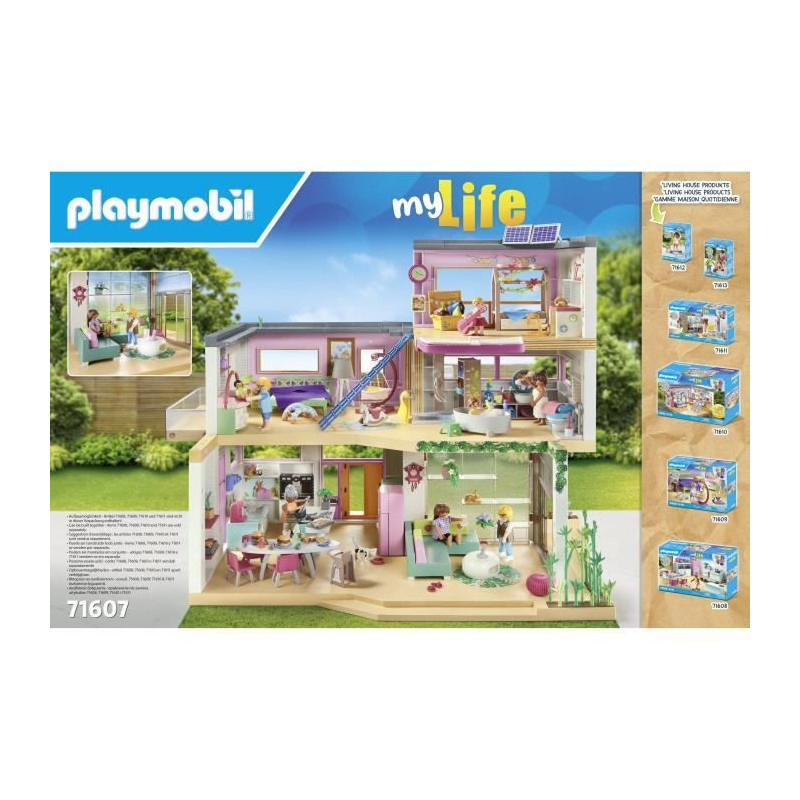 PLAYMOBIL 71607 Architect's House, My Life, 326 pieces, Ages 4 and up