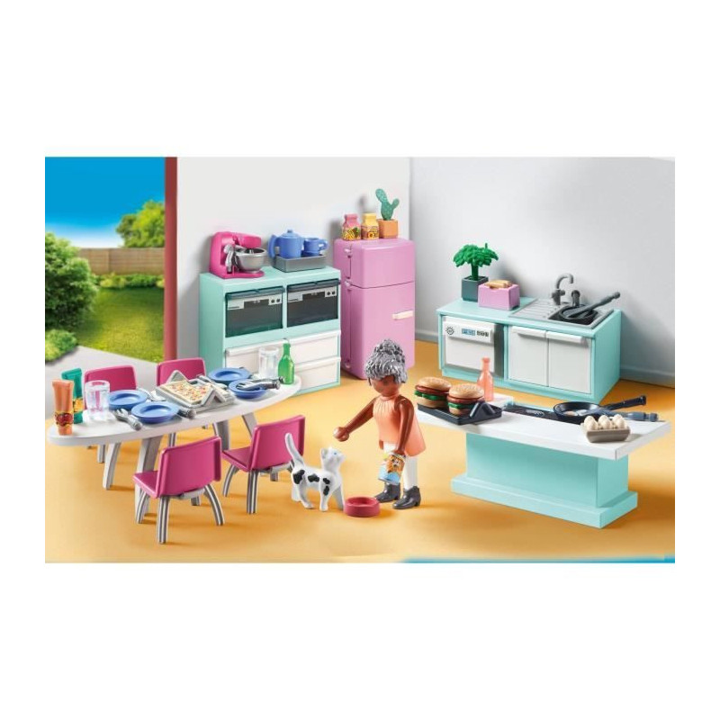 PLAYMOBIL 71608 Kitchen with central island, My life, Architect's hous