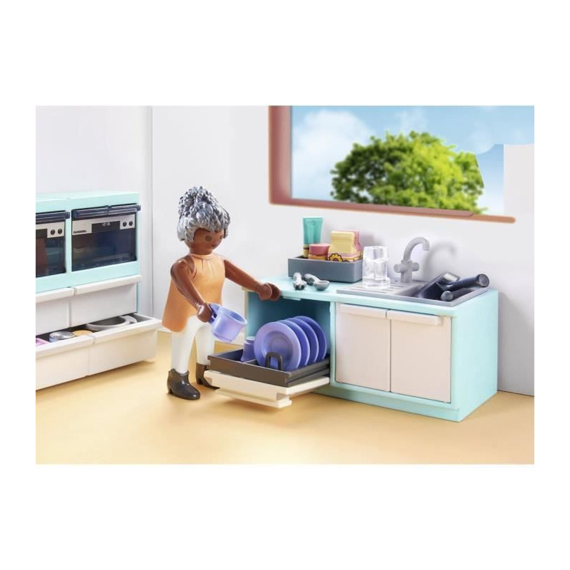 PLAYMOBIL 71608 Kitchen with central island, My life, Architect's hous