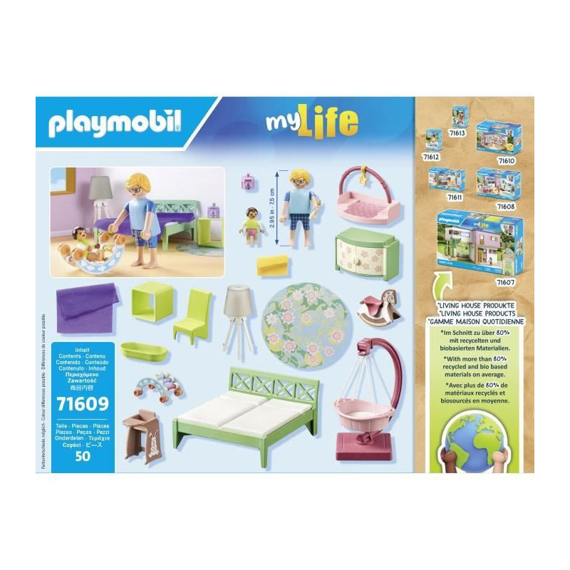 PLAYMOBIL - 71609 - Parents' bedroom