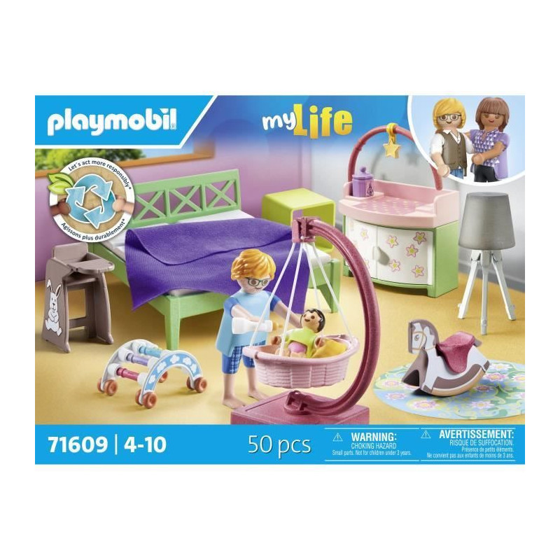 PLAYMOBIL - 71609 - Parents' bedroom