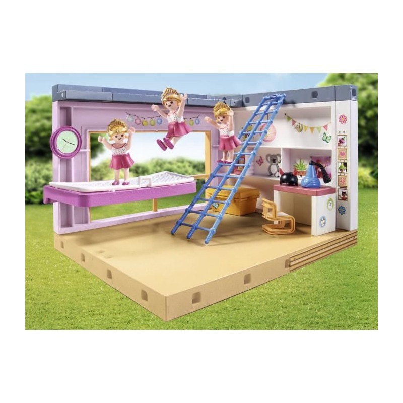 PLAYMOBIL 71610 Children's bedroom with cabin bed, My Life Architectur