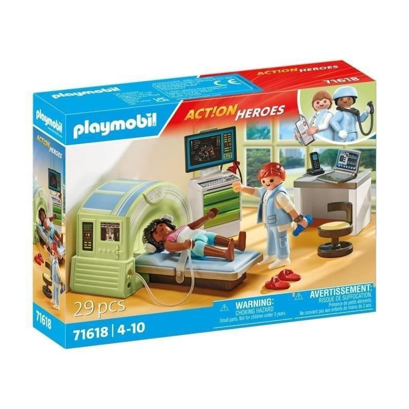 PLAYMOBIL - 71618 - Patient Medical Scanner
