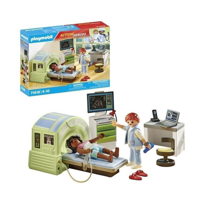 PLAYMOBIL - 71618 - Patient Medical Scanner
