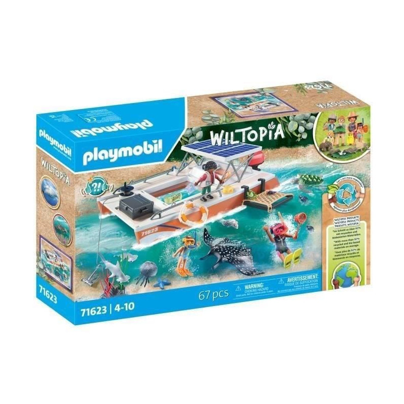 PLAYMOBIL - 71623 - Surveillance boat