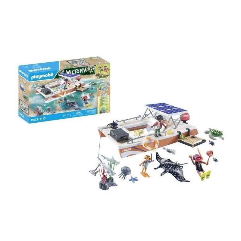 PLAYMOBIL - 71623 - Surveillance boat