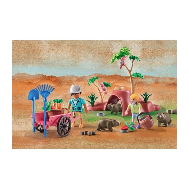 PLAYMOBIL - 71625 - Wombat burrows