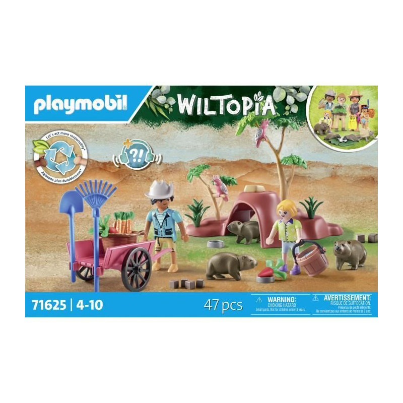 PLAYMOBIL - 71625 - Wombat burrows