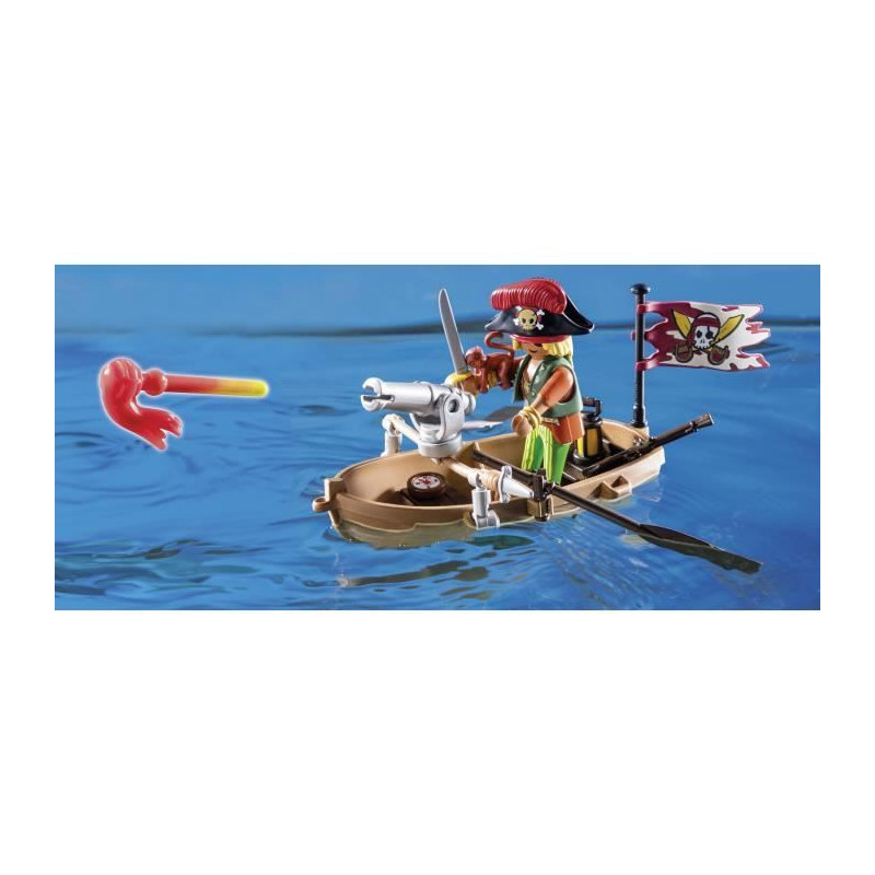 PLAYMOBIL 71636 Pirate Advent Calendar, 24 surprises, 98 pieces, Ages
