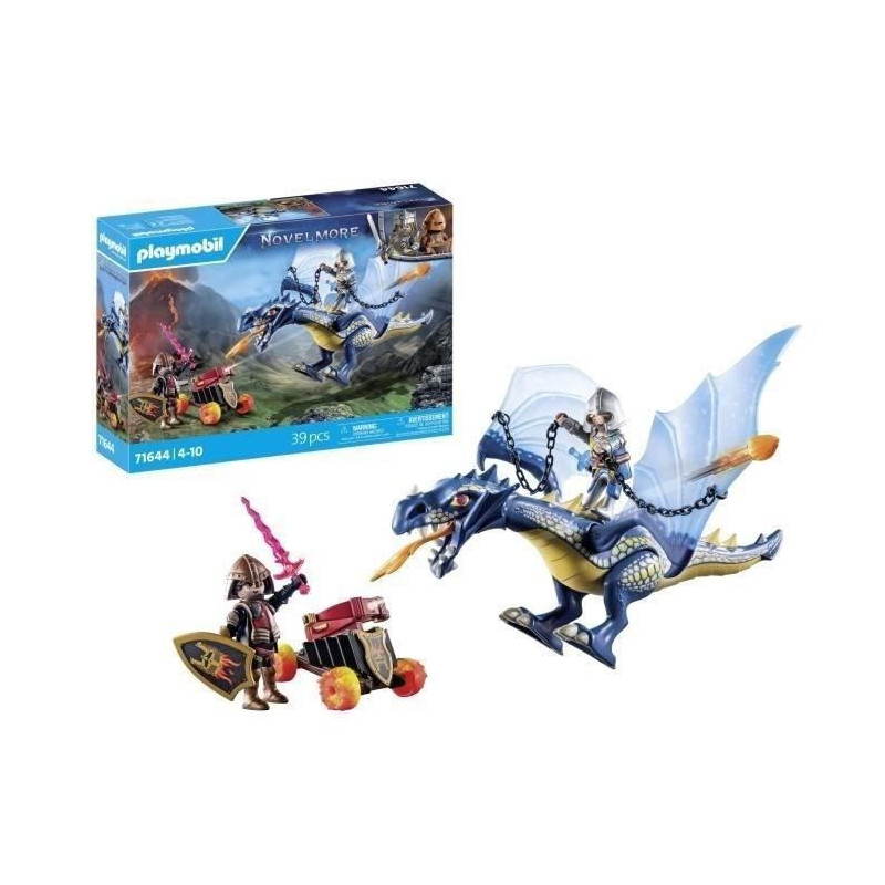 PLAYMOBIL 71644 Fighters with dragons and cannon, Novelmore, Dragon, 3