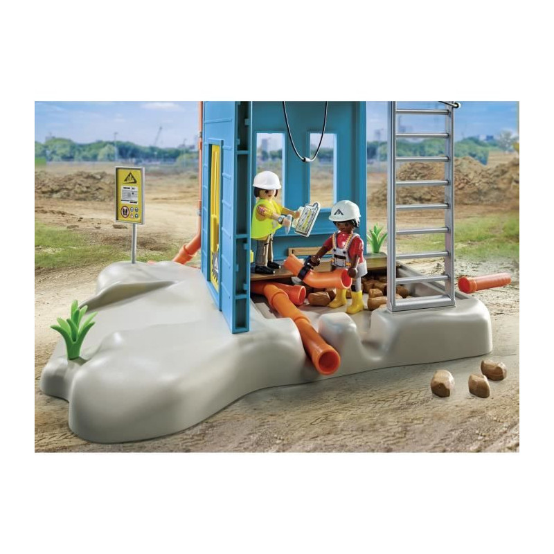 PLAYMOBIL - 71650 - Workers and construction site