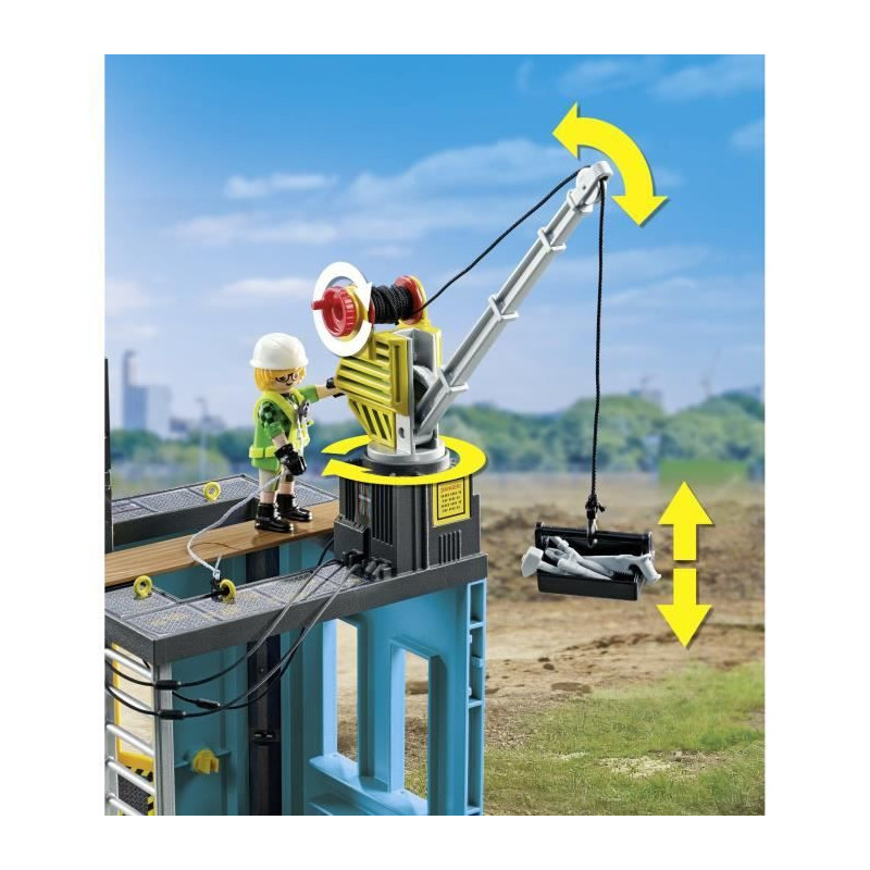 PLAYMOBIL - 71650 - Workers and construction site