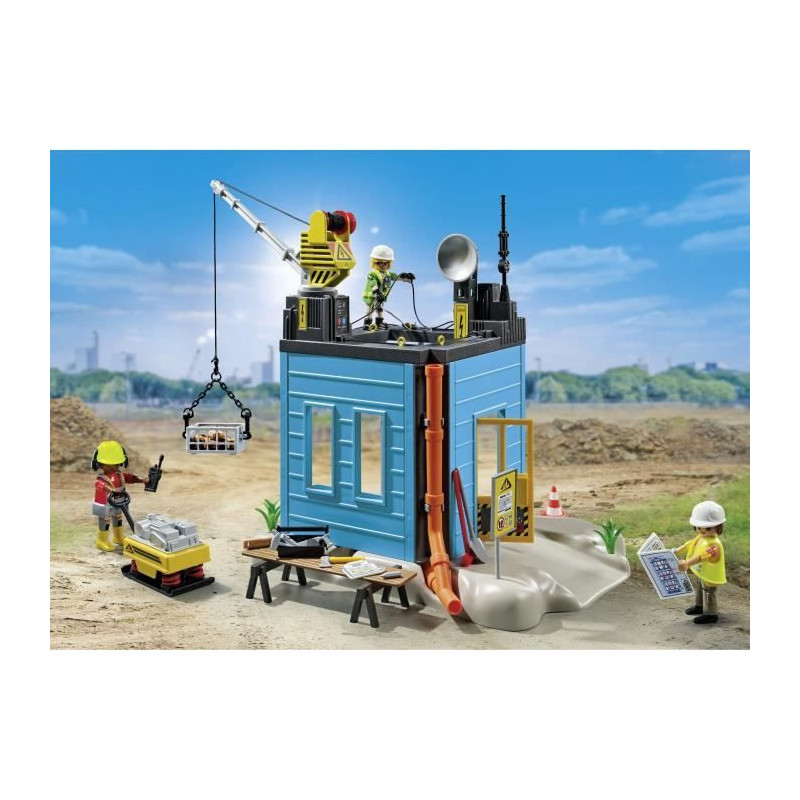 PLAYMOBIL - 71650 - Workers and construction site